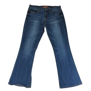 Lucky Brand Sofia‎ Boot Cut Jeans Women's Size 12 Ankle Cropped Stretch